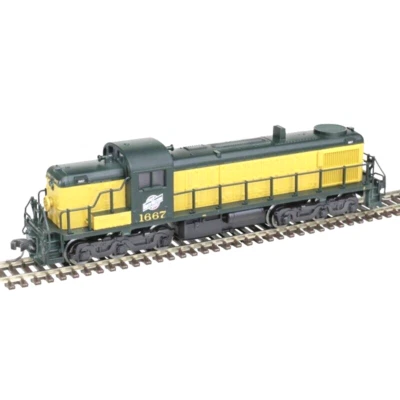N Scale Atlas 40005495 Chicago & North Western CNW 1667 Alco RSD4/5 DCC Ready - Image 1 of 4