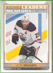 2021-22 O-Pee-Chee #585 Leon Draisaitl - Picture 1 of 2