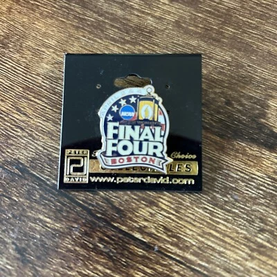 Prendedor oficial de solapa de la final de cuatro mujeres de la NCAA Boston 2006 2 y 4 de abril Foto 1 de 3