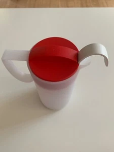 Tupperware, Crema Momenti Milchaufschäumer, 500 ml, weiss-rot - Bild 1 von 4