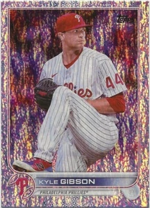 2022 Topps Factory Set KYLE GIBSON Sparkle Foil Board /390 Phillies #57 - Foto 1 di 1