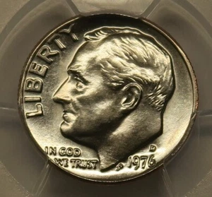 1976 D Roosevelt Dime PCGS MS66 Free Shipping - Picture 1 of 4