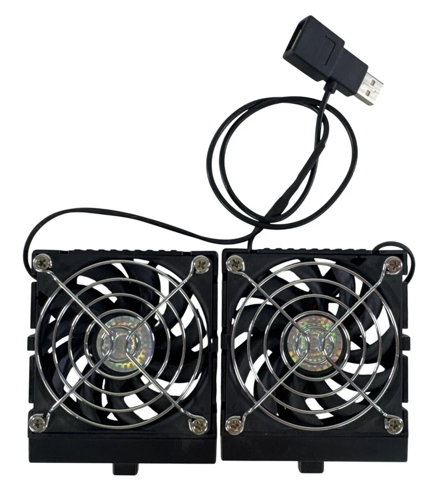 Cooler Master Dual 3.25" Computer Fan with USB Connection  - Image 1 of 3