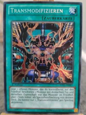 TRANSMODIFIZIEREN - JOTL-DE067 Secret Rare / 1. Auflage Near Mint - Bild 1 von 2