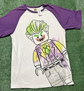 Lego Joker lila und weiß Herren T-Shirt (Größe L) - Bild 1 von 10