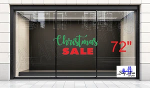Weihnachten SALE Fensterschild | Premium Oracal 651 Outdoor Aufkleber🎅🎄❄️ - Bild 1 von 22