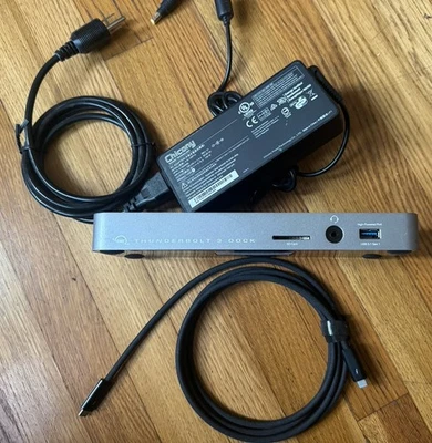 Estación de acoplamiento OWC Thunderbolt 3 - gris espacial Foto 1 de 4