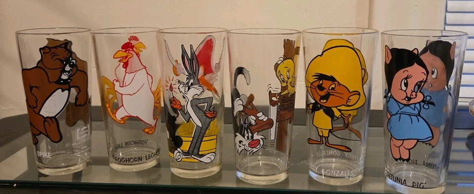 Gafas Warner Bro SERIE COLECCIONISTA PEPSI '73'75 '76 Bugs Piolín Silvestre Rápido Foto 1 de 4