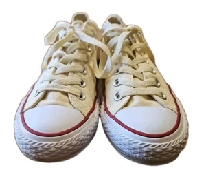 Converse All Star Low Top Sneakers Womens Size 7 Yellow Pre-Owned - Picture 1 of 6
