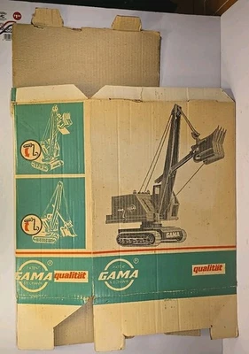 Gama Tower Crane Excavator Shovel No. 377 Box Only - Image 1 of 4