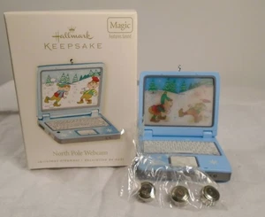 2008 Nordpol Webcam Punze Andenken Weihnachtsschmuck mit Sound  - Bild 1 von 3