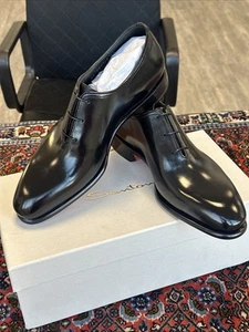 Santoni GoodyearNight Grey Oxford LEDER ANTIK-OPTIK 7,5 UK/8,5US/42,5 EU 1150€ - Bild 1 von 24