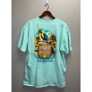Camisa Margaritaville Las Vegas Jimmy Buffet Drinking Horas Loro Playa Camiseta XL - Imagen 1 de 9