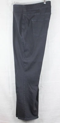 Denim & Co Perfect Flex Petite Pull-on Jean, Size 22 WP, Style A607624, Black - Image 1 of 3