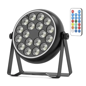 120W DMX RGBW LED 18 Par Stage Light Color Change DJ Party Disco Show Lighting - Picture 1 of 20