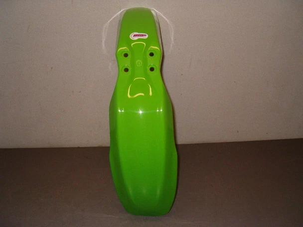 Guardabarros delantero Polisport verde para Kawasaki KX65 2001-2007 - ¡¡NUEVO!!! Foto 1 de 1