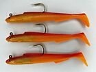 Fishing Lures Sand eels Pack of 3 150mm 30g Sea fishing Bass Cod Ling Pollock