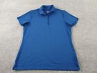 Under Armour Heat Gear Short Sleeve Polo Shirt Men Blue Xl