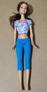 Teresa Barbie Doll dressed Brunette Fashionista cute outfit EUC! C198B - Picture 1 of 6