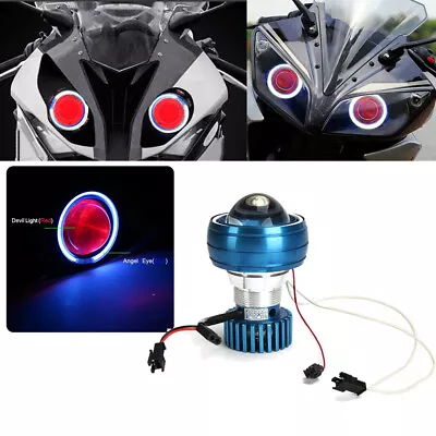 Motorcycle LED Projector Headlight Light For Yamaha YZF R1 R1S R6 R6S YZF600R - Image 1 of 4
