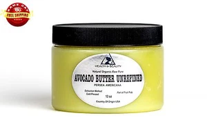 AVOCADO BUTTER UNREFINED ORGANIC EXTRA VIRGIN COLD PRESSED RAW PURE 24 OZ - Picture 1 of 12
