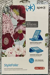 📀 Speck StyleFolio Floral Case - For iPad Mini, Mini 2,3 - Picture 1 of 3