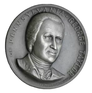 George Taylor Arts 0,999 Silber Runde Medaille HOCHRELIEF NIEDRIG LACKIERT * 540 V4 - Bild 1 von 2