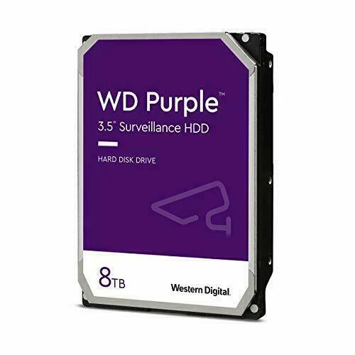 Western Digital 8TB,Internal,5400 RPM,3.5 inch (WD84PURZ) Hard Disk Drive