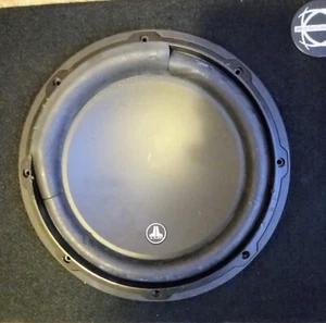 JL Audio 12W3v3-D4 10 inch Car Subwoofers Driver - Black - One damaged seal. - Picture 1 of 4