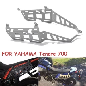 for Tenere 700 XTZ 07 2019-2024 Luggage Side Rails Racks For Yamaha Black Set - Picture 1 of 4