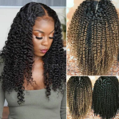 LIQUIDACIÓN 13x4 Pelucas Delanteras de Encaje Onda Rizada Pelucas Brasileñas de Cabello Humano 130% Densidad Foto 1 de 4