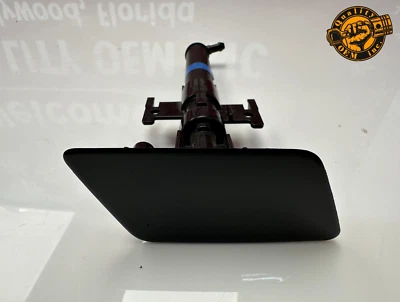 2021-2025 JAGUAR F-PACE - RIGHT HEADLIGHT WASHER SPRAYER NOZZLE W/ CAP BLACK OEM - Image 1 of 4