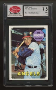 1969 Topps #59 Jay Johnstone SCD Authentic 7.5 NM+ - Picture 1 of 2