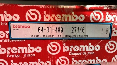 27146 2 rotores de freno delanteros Brembo para Jeep Cherokee Sportswagon NO CHINOS Foto 1 de 3