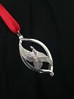 Large Solid Sterling Silver Dove of Peace Pendant Decoration 1974