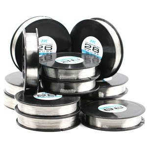 NK SS 316L Stainless Steel Wire AWG 22-40 Gauge Jewellery Making Building Wire - Picture 1 of 17