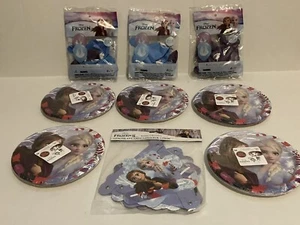 Disney’s Frozen 2 Party Set, Balloons, Plates & A Banner - Picture 1 of 8