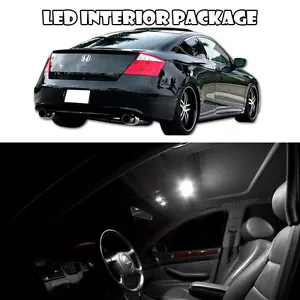 For 08-12 Honda Accord v6 2Dr Interior LED Xenon Light Bulb Full Package (White) - Picture 1 of 1