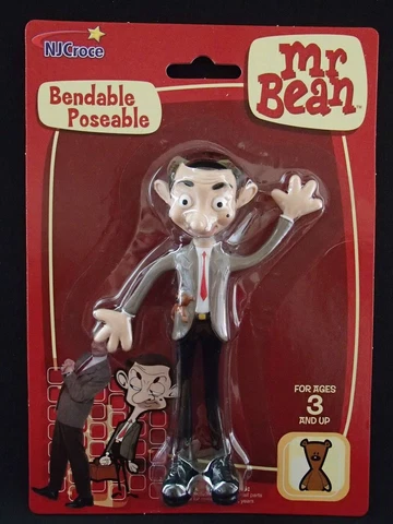 Mr. Bean Bendable Poseable Figure 6" Collectible. New. Unopened Cover