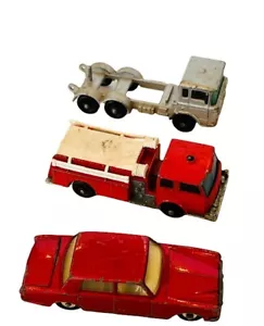 Lesney lot matchbox rolls royce fire semi die cast metal diecast car truck vtg - Picture 1 of 4