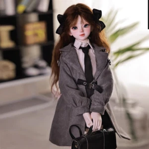 1/4 BJD Muñeca Resina Rótula Muñeca Conjunto Completo Niña Bonita con Ojos Maquillaje Facial Regalo - Imagen 1 de 8