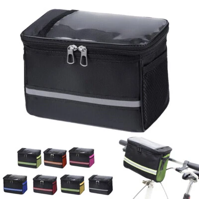 Cesta de bicicleta liberación rápida manillar de bicicleta cesta delantera portabicicletas extraíble para niños Foto 1 de 4