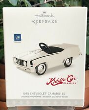 Hallmark Keepsake Ornament-1969 Chevrolet Camaro SS-GM-Kiddie Car Classics-Metal