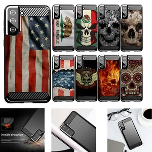 Hülle für [Samsung S21 / S21 5G][Flex TPU Faser SET1] Slim Flexibel Schock - Bild 1 von 73