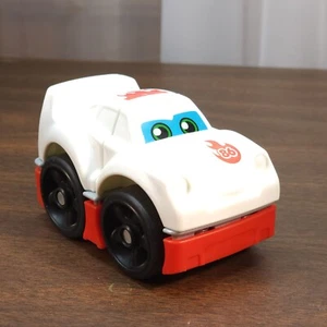 Coche de carreras Mega Bloks First Builders 3 piezas #86 Sound Works Fisher Price - Imagen 1 de 5