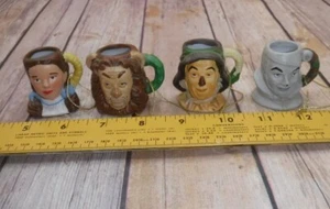 The Wizard of Oz Mini Cup Mug Christmas Ornament CHOOSE dorothy lion scarecrow - Picture 1 of 33