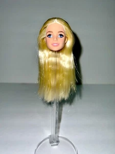 Barbie Style Blonde Hair Doll. Head Only. NEW! - Picture 1 of 3