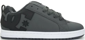 DC Court Graffik 300529 Mens Gray Leather Skate Inspired Sneakers Shoes GBW - Picture 1 of 7
