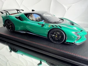 1/18 DF MODELOS FERRARI SF90XX STRADALE VERDE EDICIÓN LIMITADA 16 DE 20 PIEZAS No MR o BBR - Imagen 1 de 16
