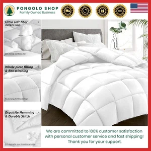 BEDSURE Bettdecke Full Size Betteinsatz - Daunen Alternative Weiß Full Size - Bild 1 von 9